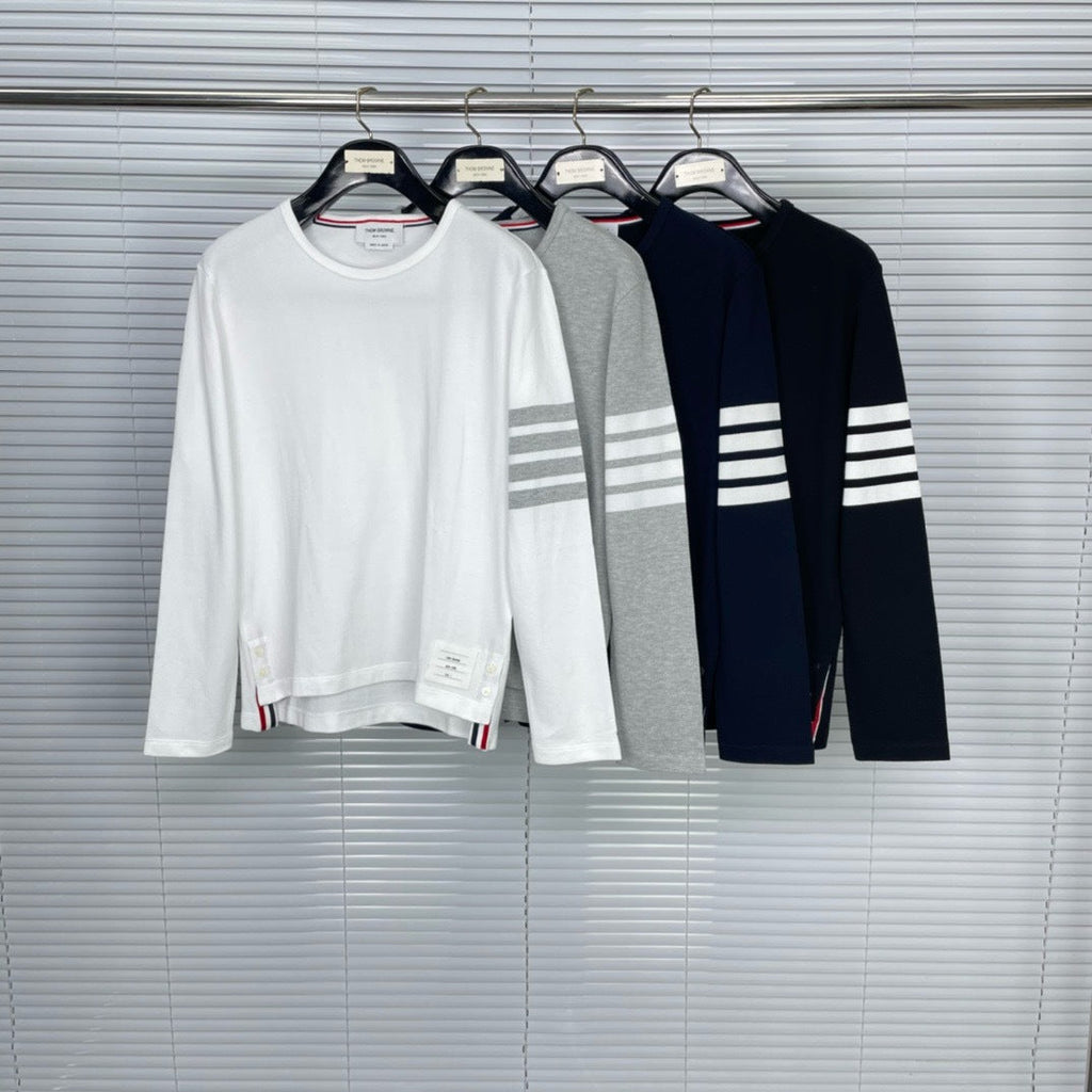 2025SS  Four-bar classic T-shirt THOM TREND
