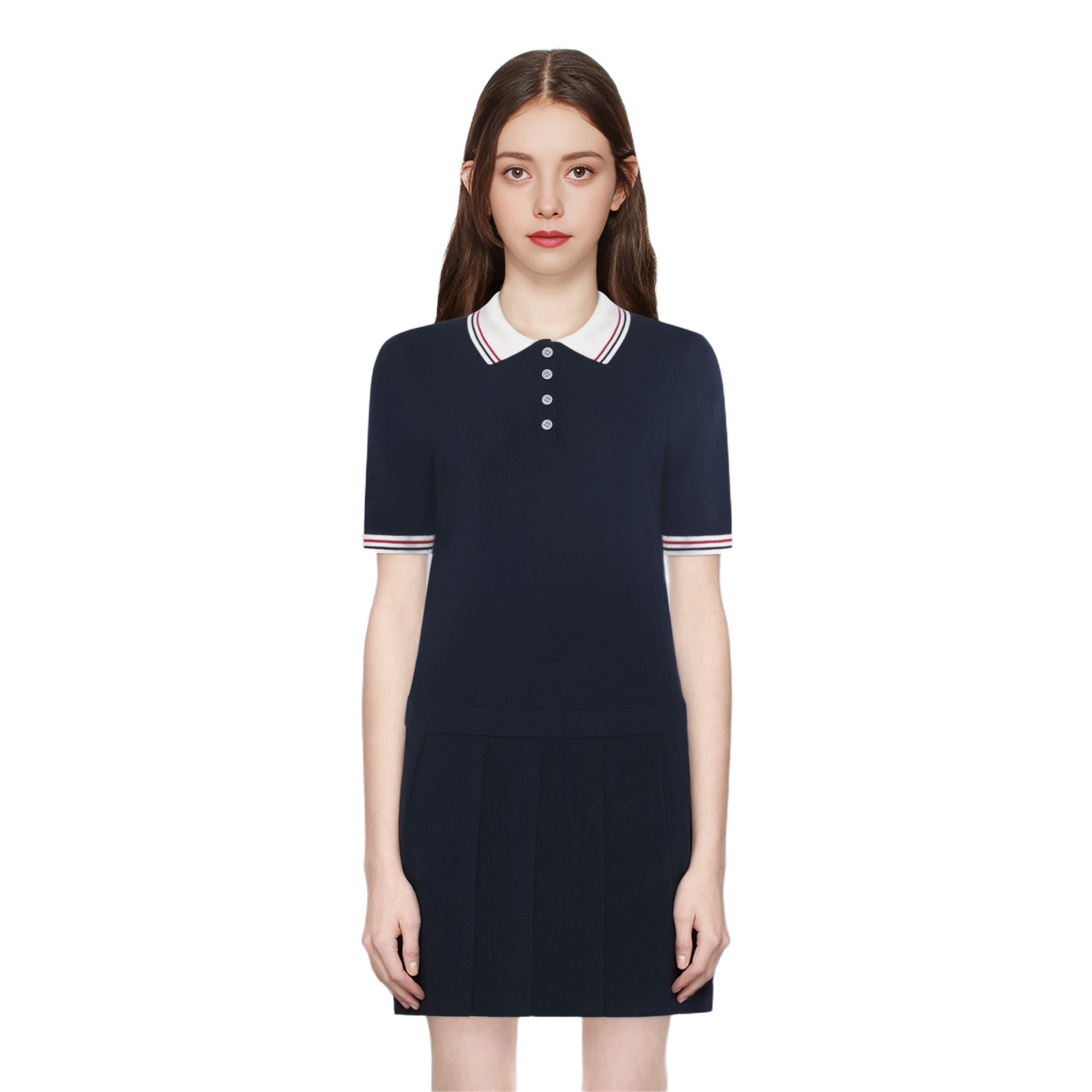 Women's short sleeve knitted dress£¨¸±±¾£© THOM TREND