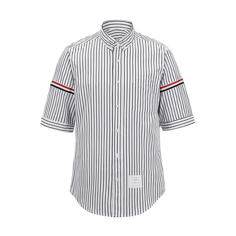 Unisex Pocket Webbing Short Sleeve Shirt£¨¸´Öƣ© THOM TREND
