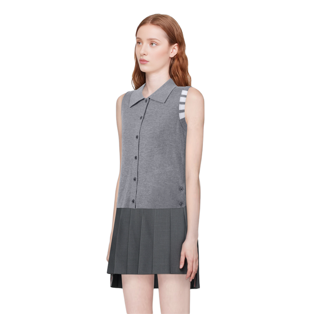 Women's tricolor knitted short sleeves£¨¸±±¾£© THOM TREND
