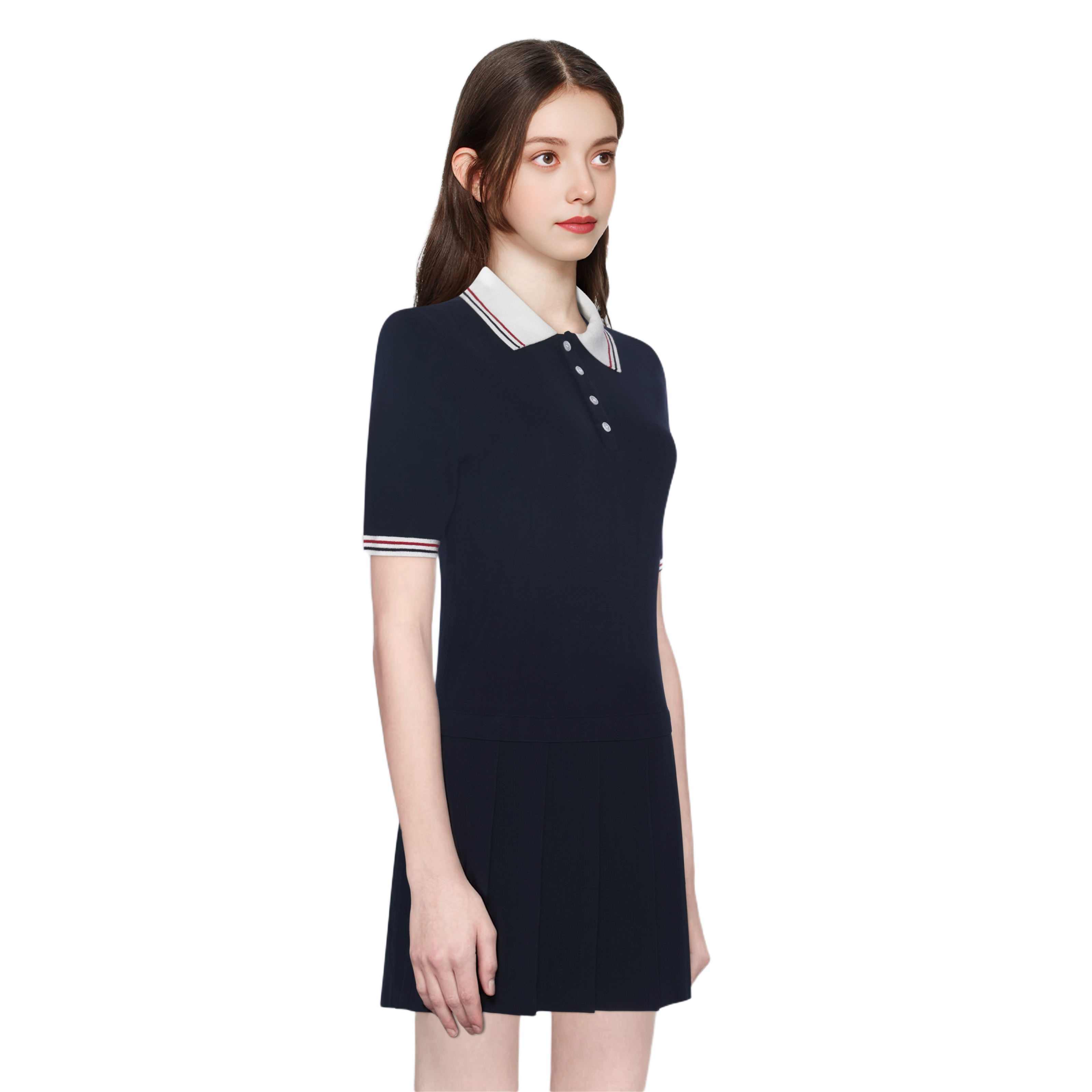 Women's short sleeve knitted dress£¨¸±±¾£© THOM TREND
