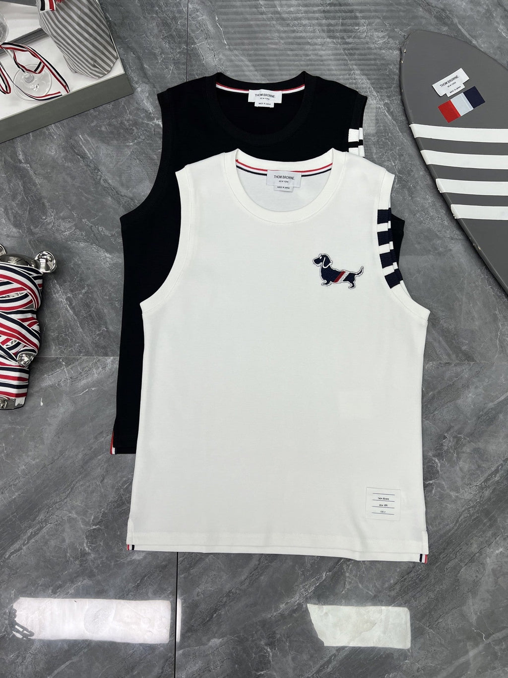 2025SS  sleeveless T-shirt THOM TREND