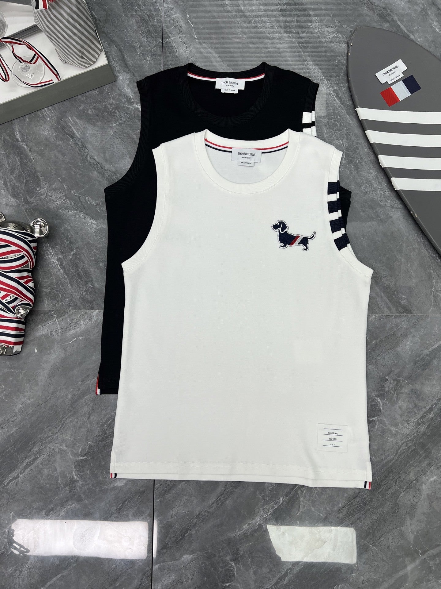 2025SS  sleeveless T-shirt THOM TREND