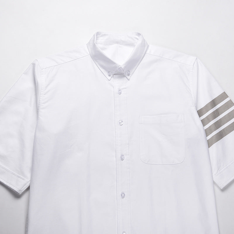 Double sleeve stripes Short shirt£¨¸´Öƣ© THOM TREND