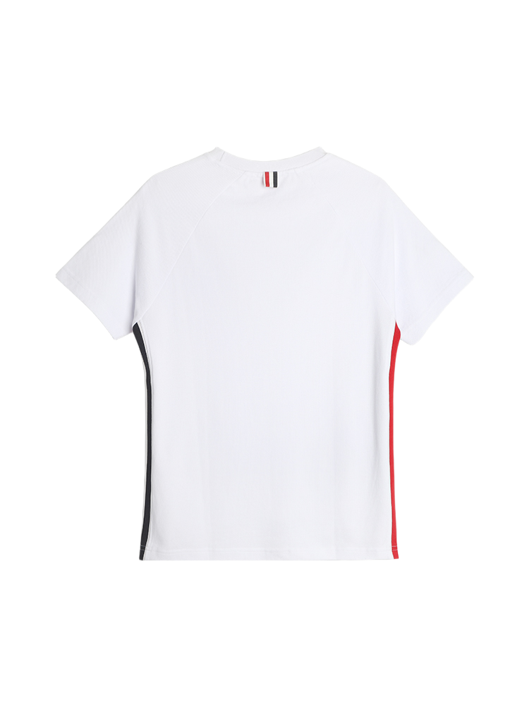 Colorblock Striped Lapel Polo Shirt£¨¸±±¾£© THOM TREND