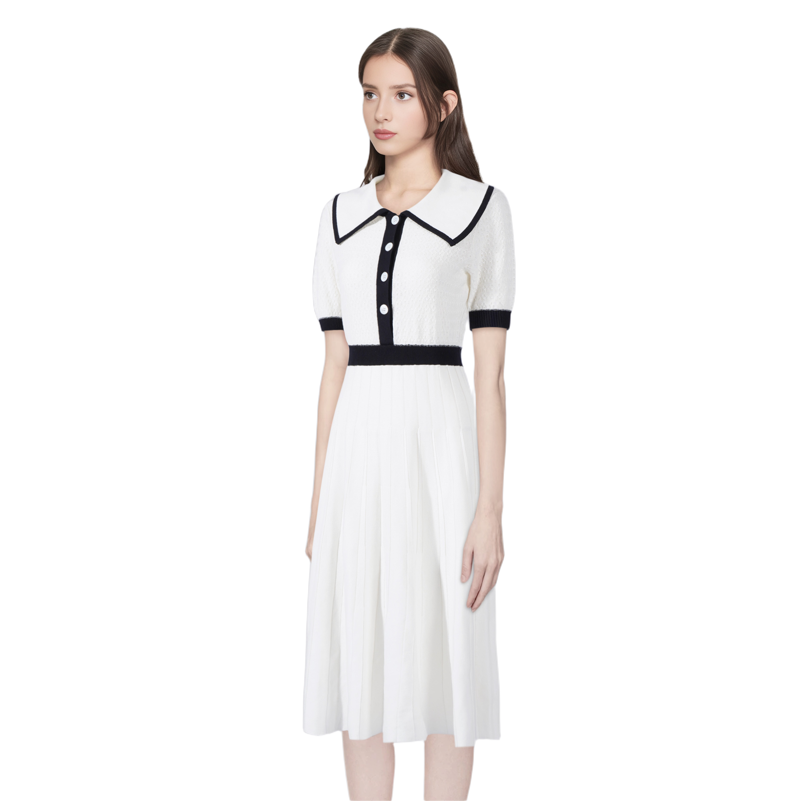 Ladies sleeveless lapel dress£¨¸±±¾£© THOM TREND