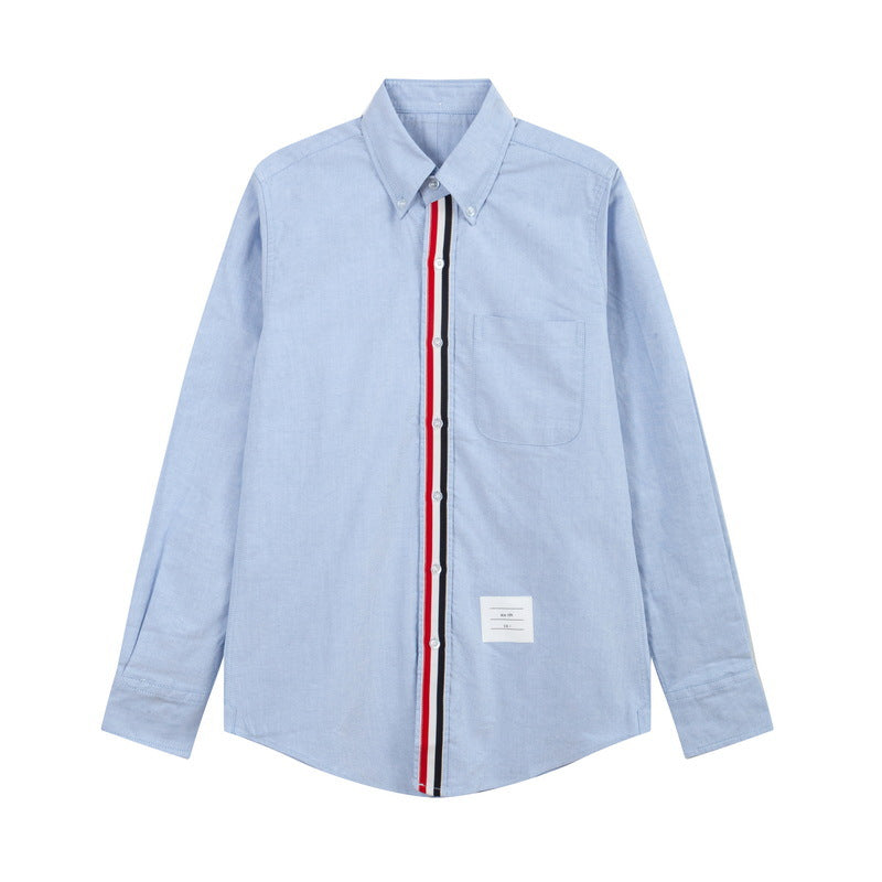 Red, White and Blue Wrap Ribbon Shirt£¨¸±±¾£© THOM TREND