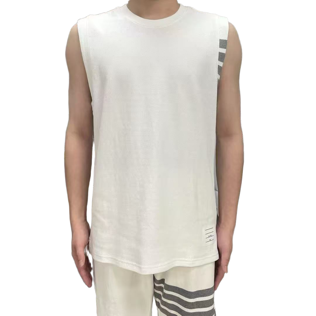 Unisex Hollow Mesh Sleeveless T-Shirt£¨¸±±¾£© THOM TREND