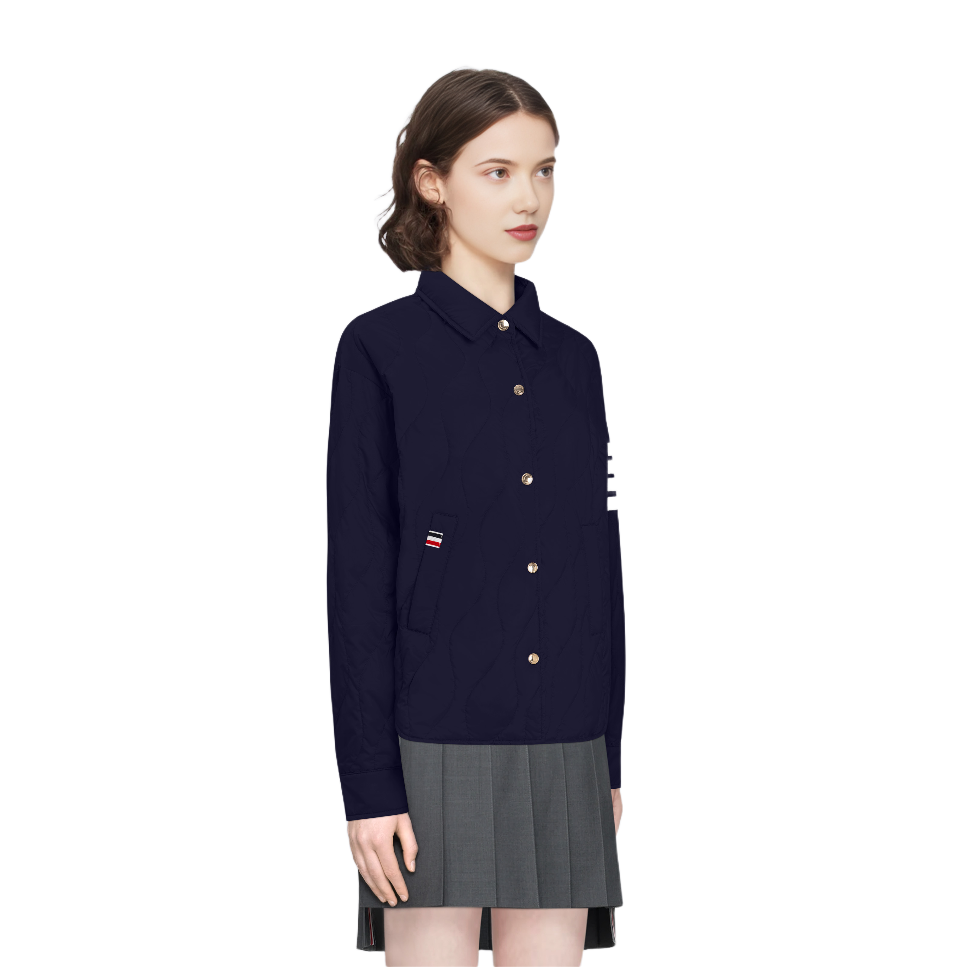 Unisex V-neck thin cardigan£¨¸±±¾£© THOM TREND