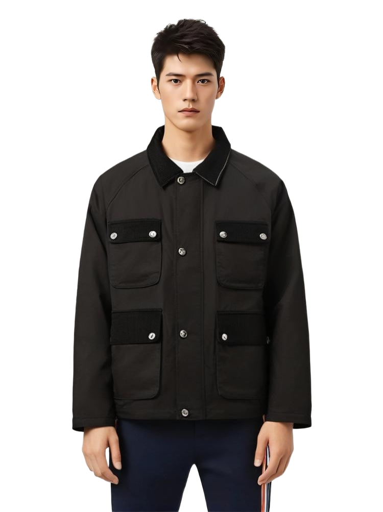 2025SSS Chunky knit cardigan£¨¸±±¾£© THOM TREND