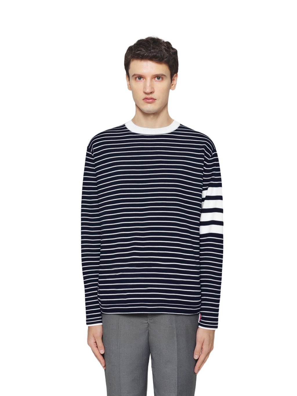 Chunky knit lapel sweater£¨¸±±¾£© THOM TREND