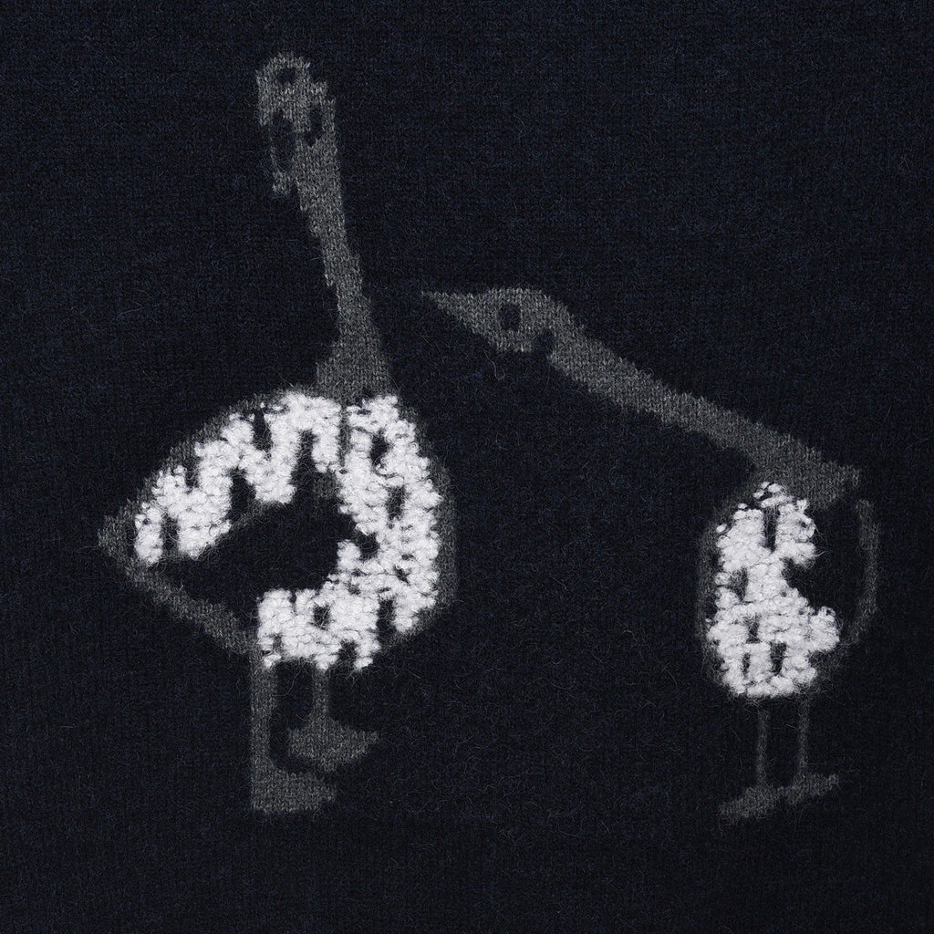 2025SS duck jacquard sweater jacket THOM TREND