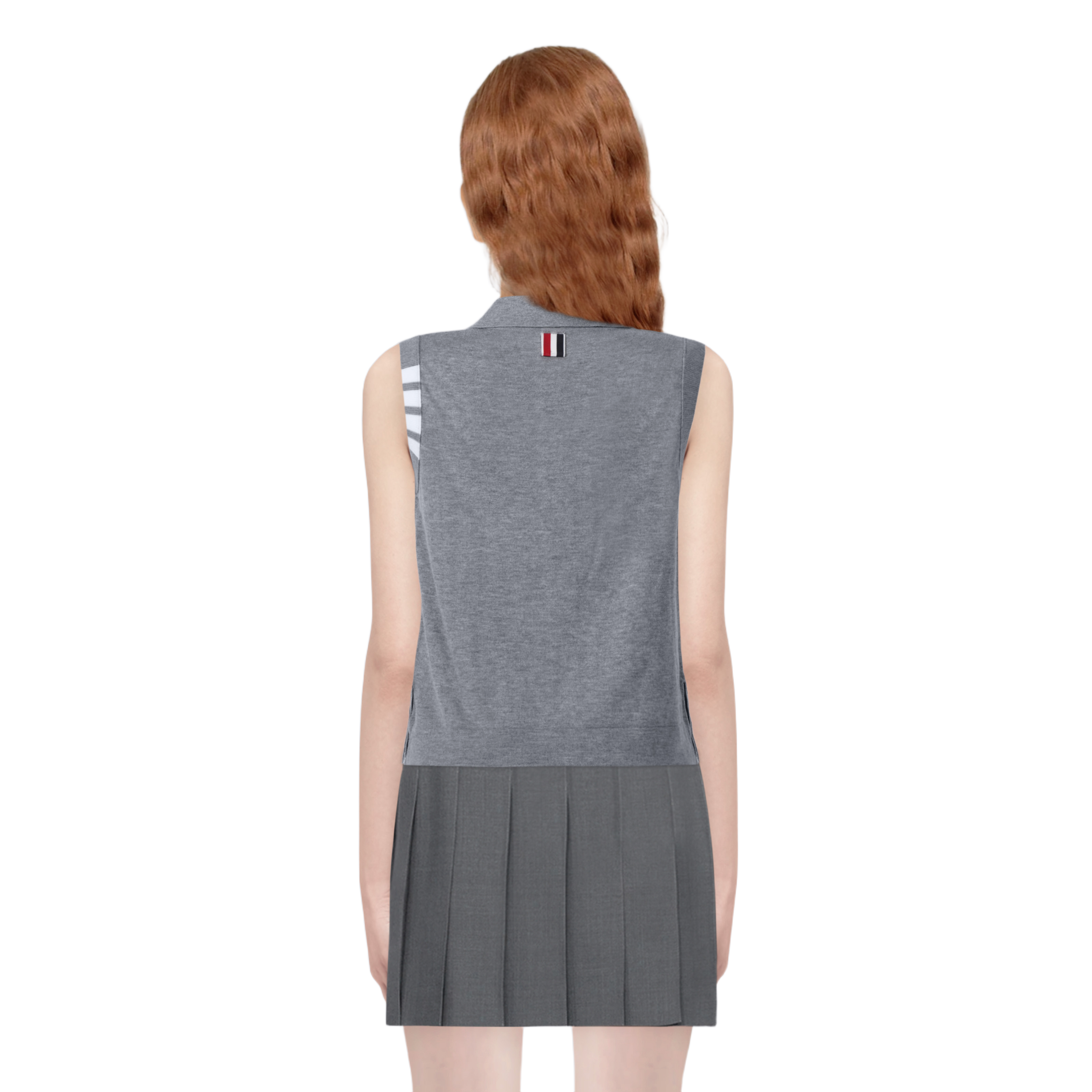 Women's tricolor knitted short sleeves£¨¸±±¾£© THOM TREND