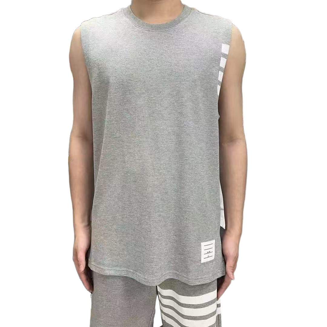 Unisex Hollow Mesh Sleeveless T-Shirt£¨¸±±¾£© THOM TREND