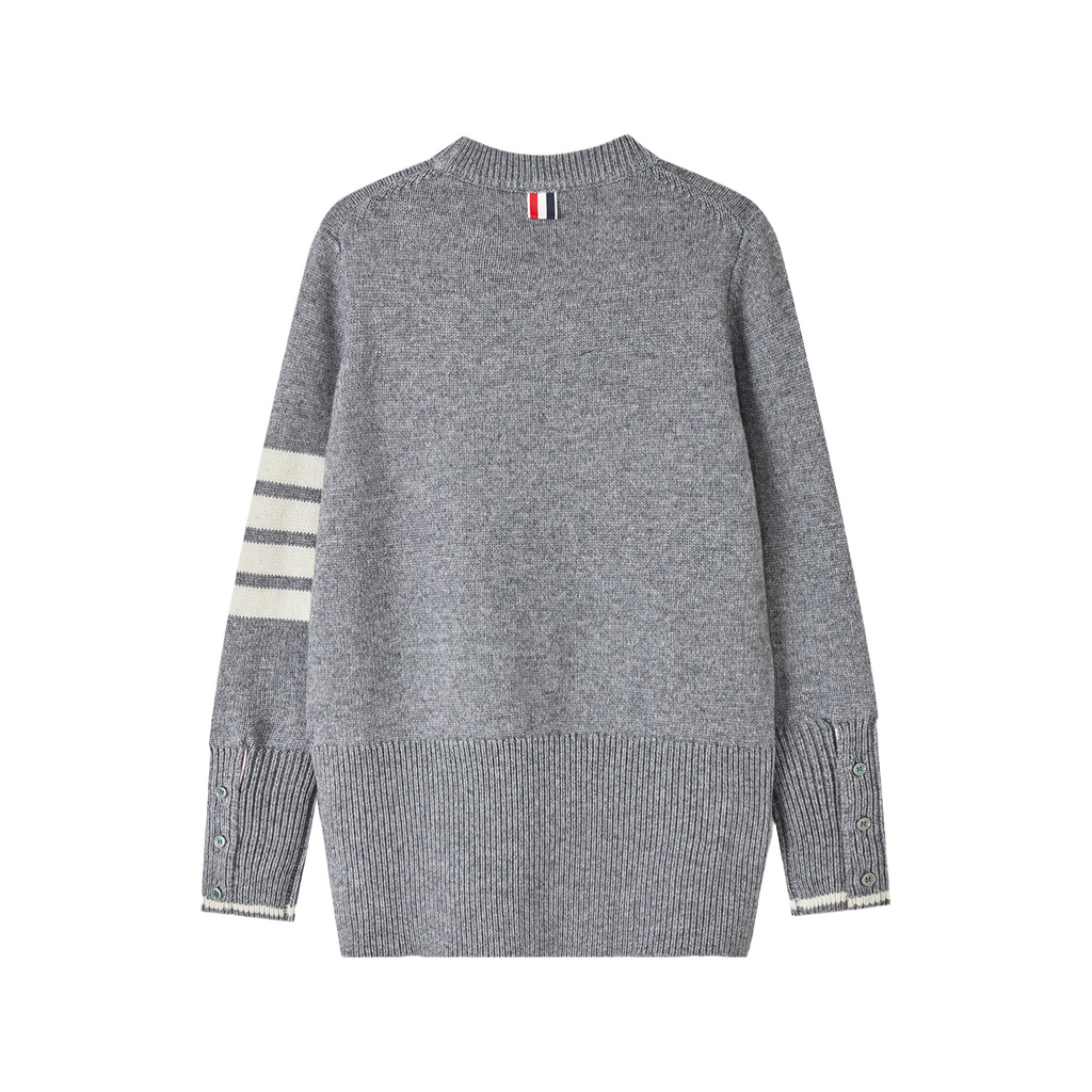 2025SS Women's Goose Intarsia Sweater THOM TREND