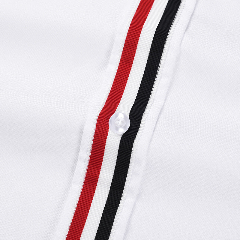 Men's zipper short sleeve shirt£¨¸´Öƣ© THOM TREND