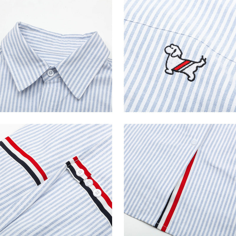 Unisex all-over embroidered shirt£¨¸±±¾£© THOM TREND