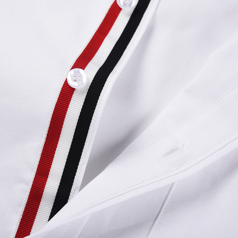 White grey and gold stripe shirt£¨¸´Öƣ© THOM TREND