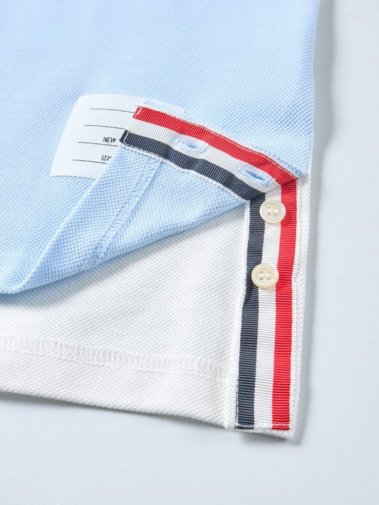 Unisex left and right colorblock T-shirt£¨¸±±¾£© THOM TREND