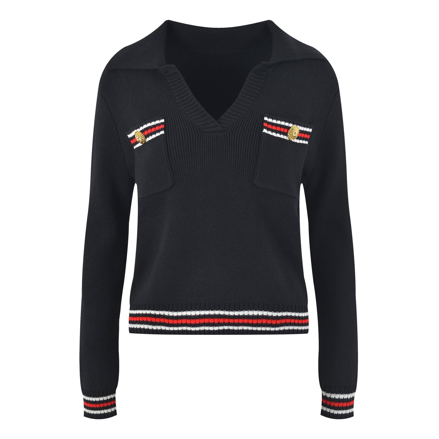 Polo Neck Pullover