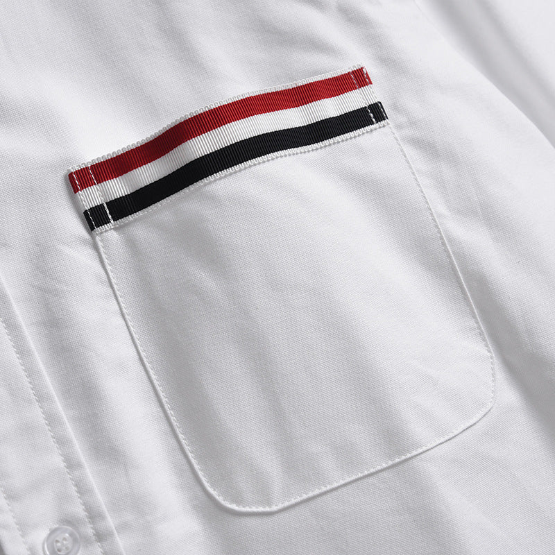 Men's white short sleeve shirt£¨¸´Öƣ© THOM TREND