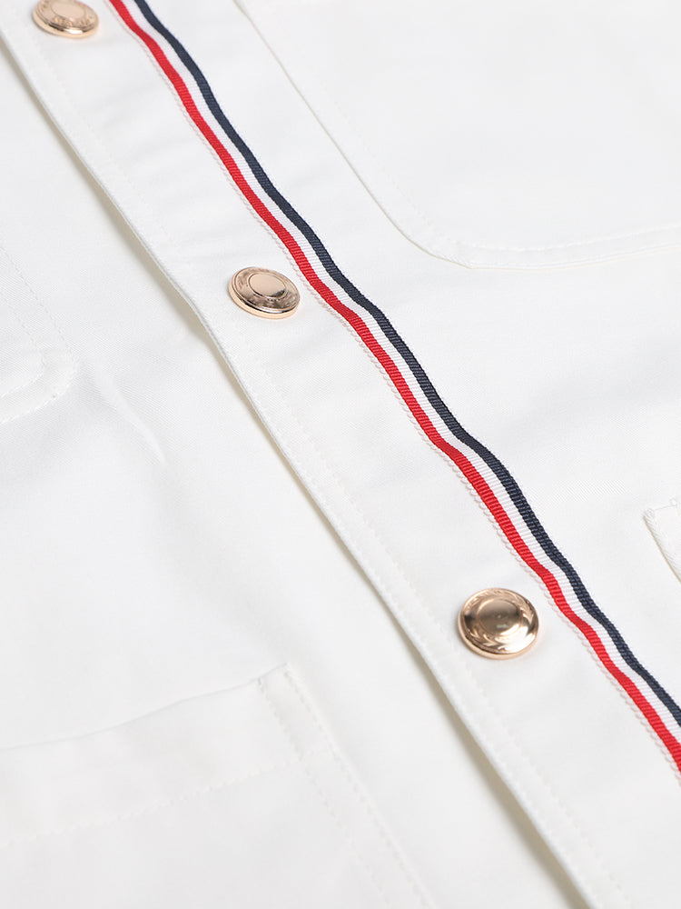 Men's colorblock denim jacket£¨¸±±¾£© THOM TREND