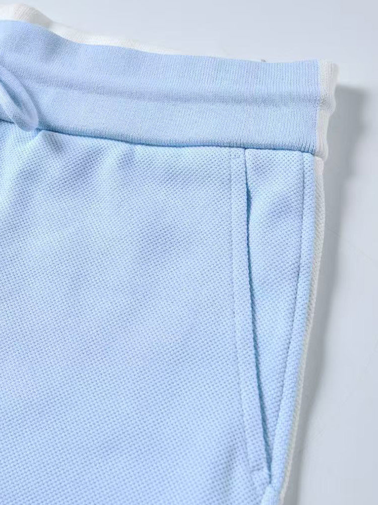 Unisex left and right colorblock shorts£¨¸±±¾£© THOM TREND