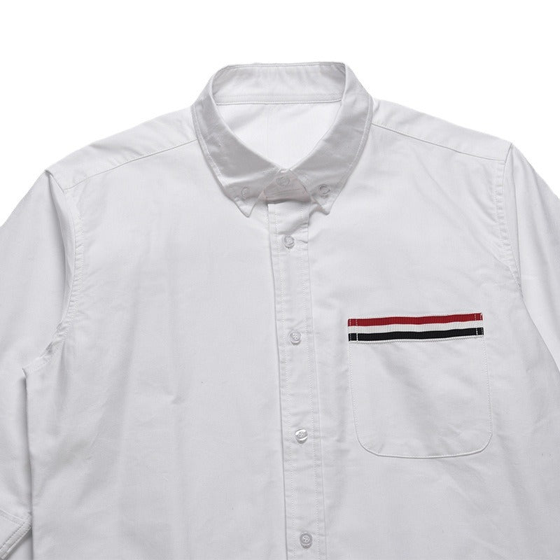 Men's white short sleeve shirt£¨¸´Öƣ© THOM TREND