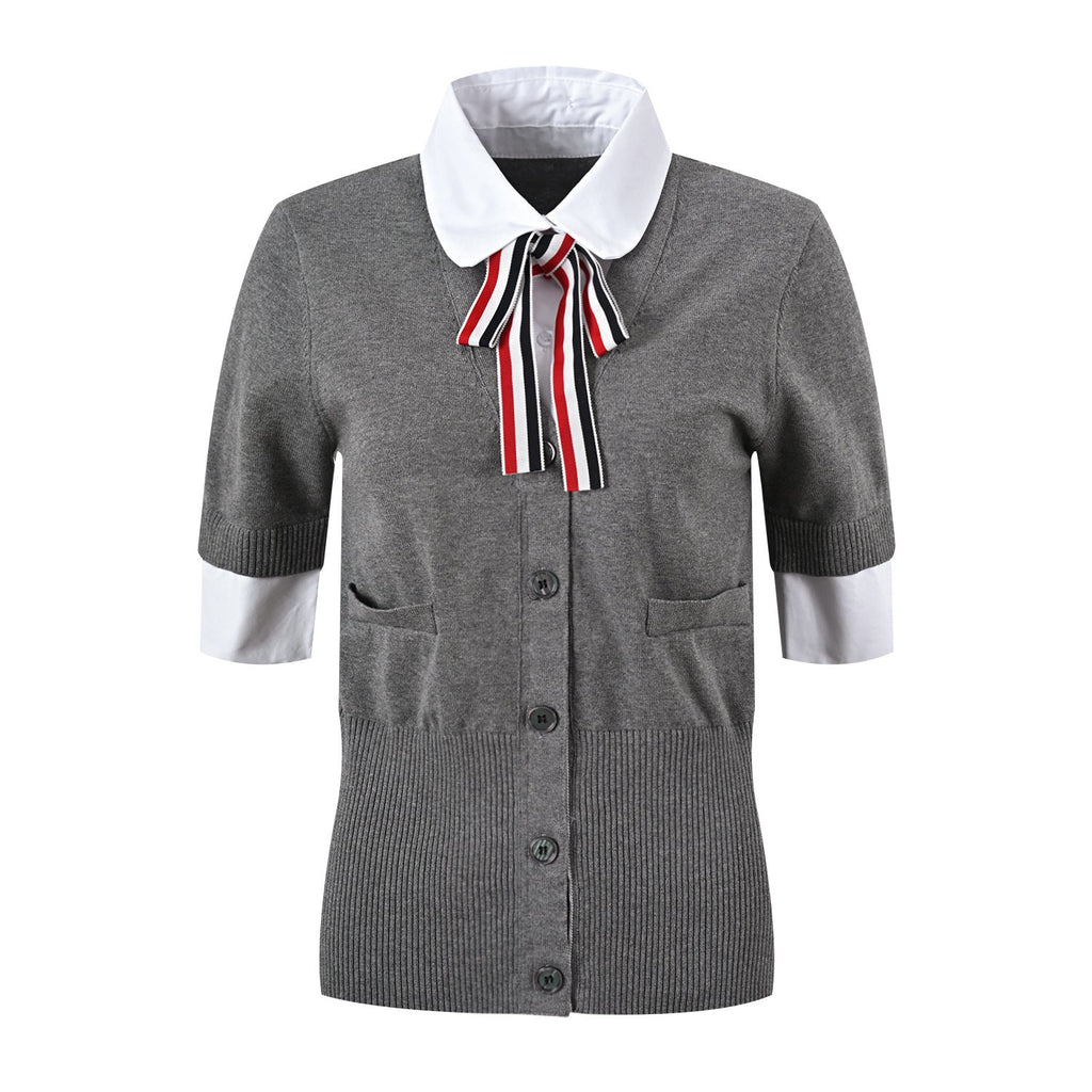 Women's Knitted Wool POLO Shirt£¨¸´Öƣ© THOM TREND