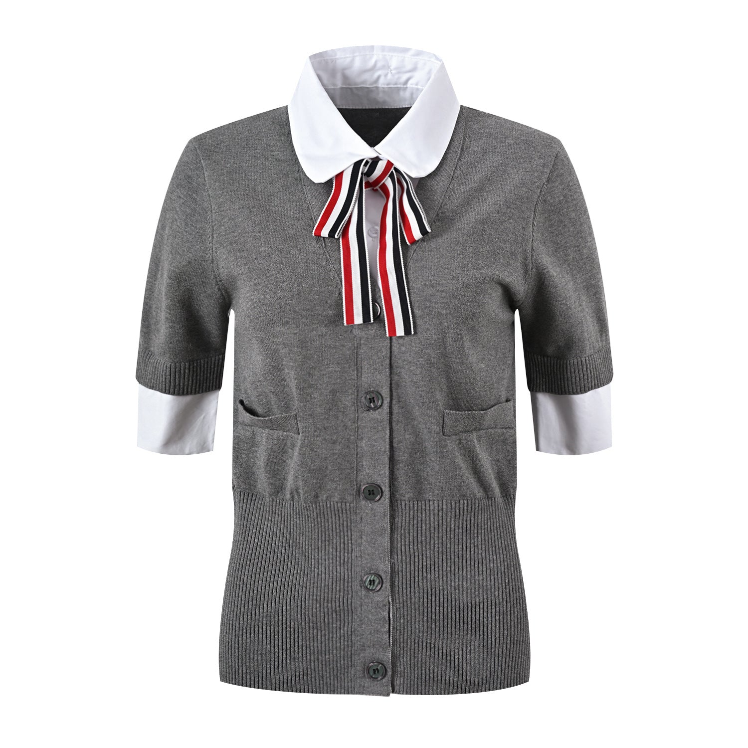 Women's Knitted Wool POLO Shirt£¨¸´Öƣ© THOM TREND