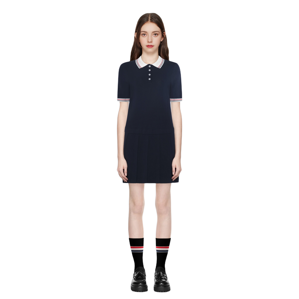 Women's short sleeve knitted dress£¨¸±±¾£© THOM TREND