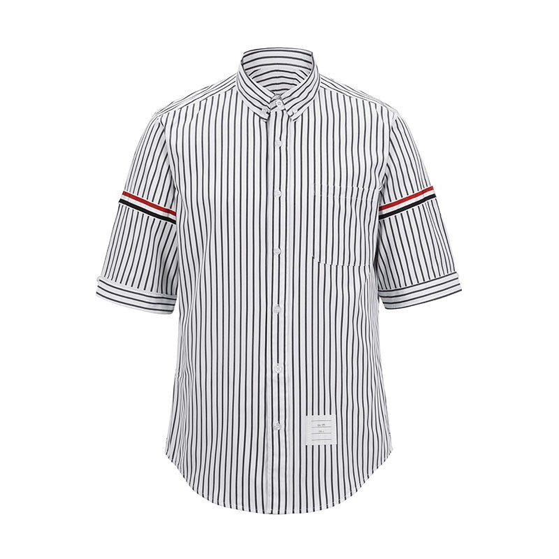 Unisex Pocket Webbing Short Sleeve Shirt£¨¸´Öƣ© THOM TREND