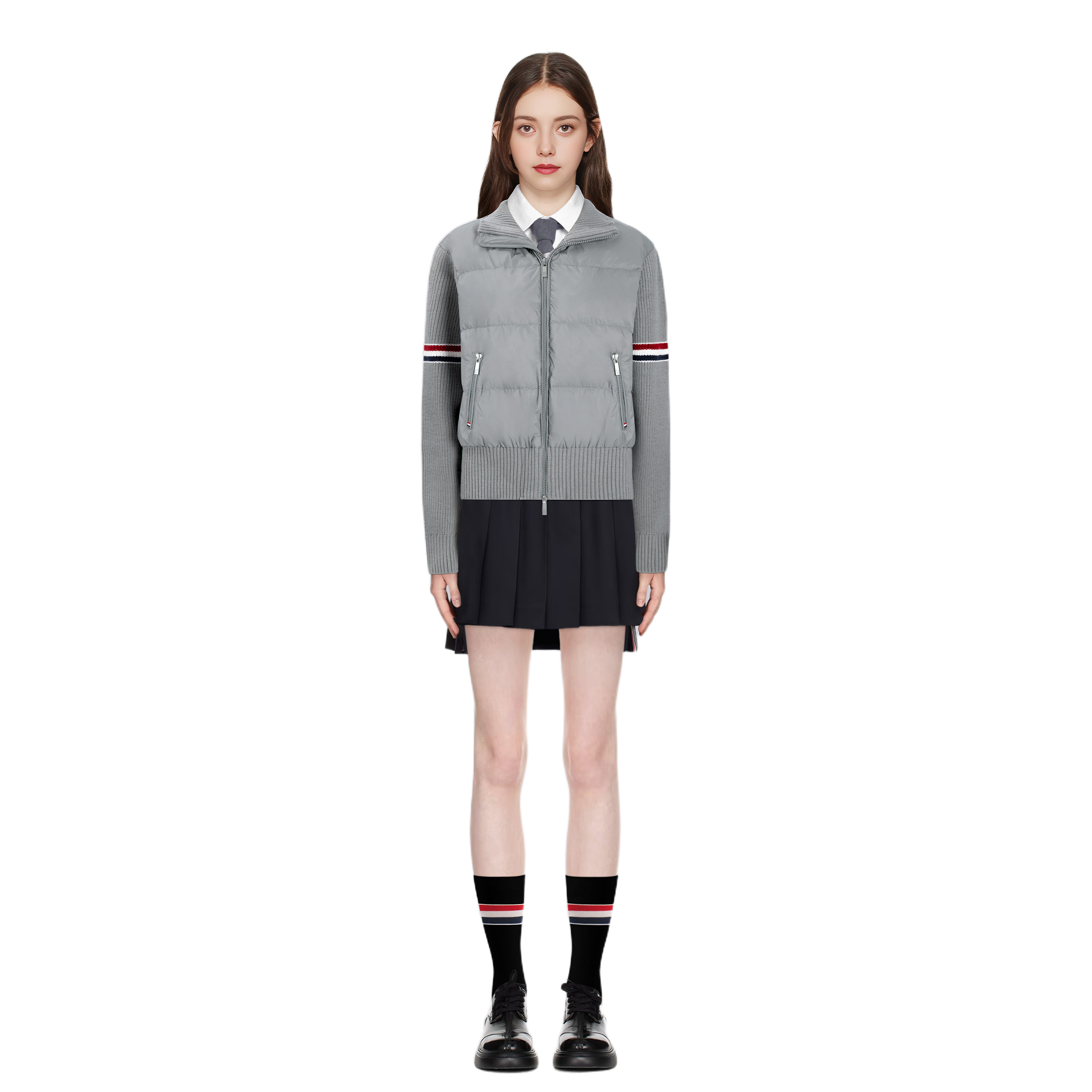 2025SS stand collar down jacket THOM TREND