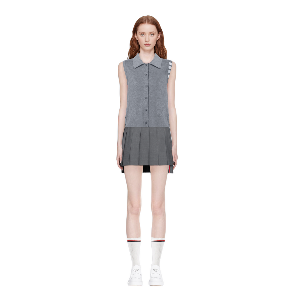 Women's tricolor knitted short sleeves£¨¸±±¾£© THOM TREND