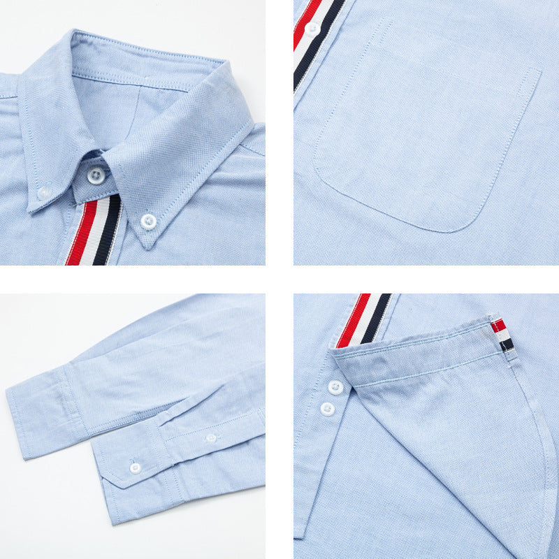 Red, White and Blue Wrap Ribbon Shirt£¨¸±±¾£© THOM TREND