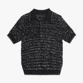 2025SS Unisex Tweed POLO Short Sleeve THOM TREND