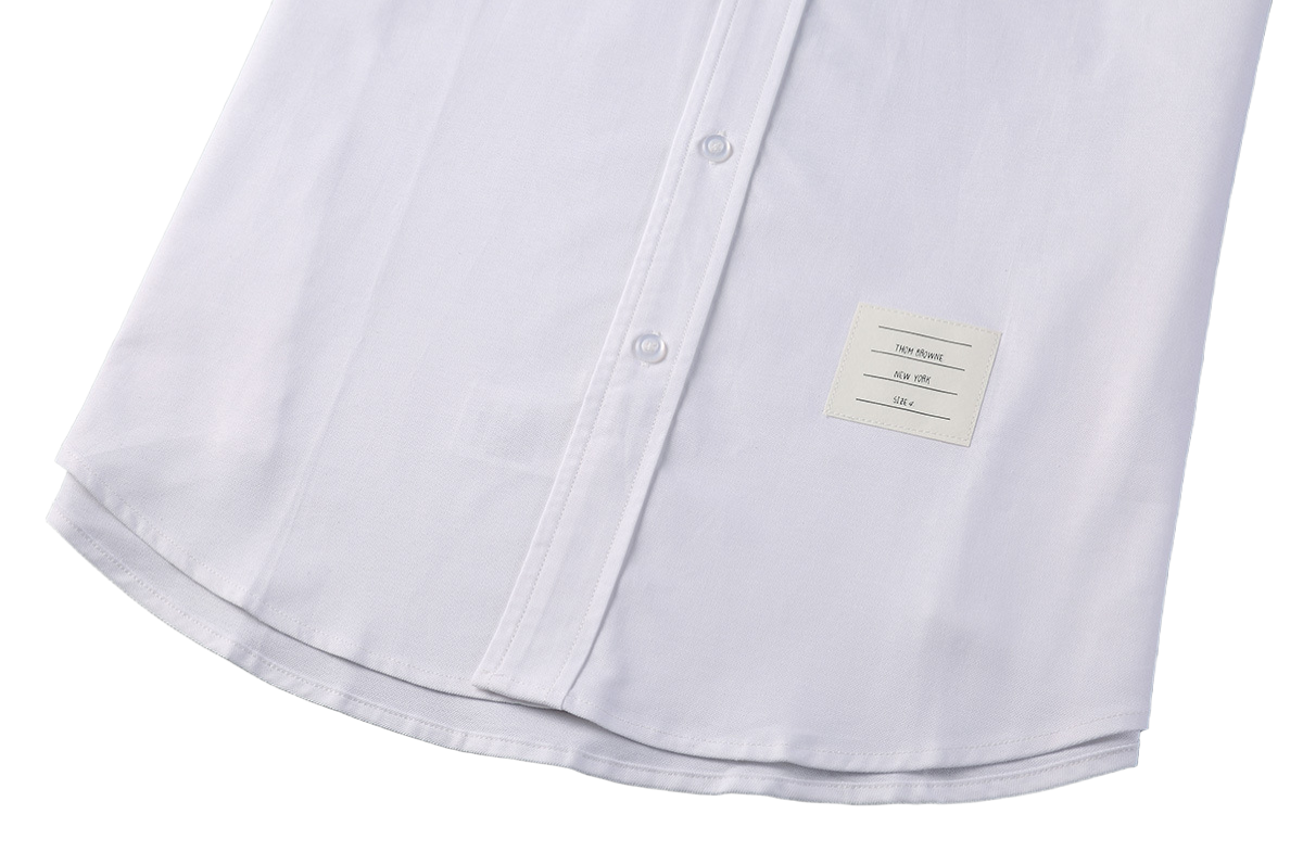 Men's striped short-sleeved shirt£¨¸´Öƣ© THOM TREND