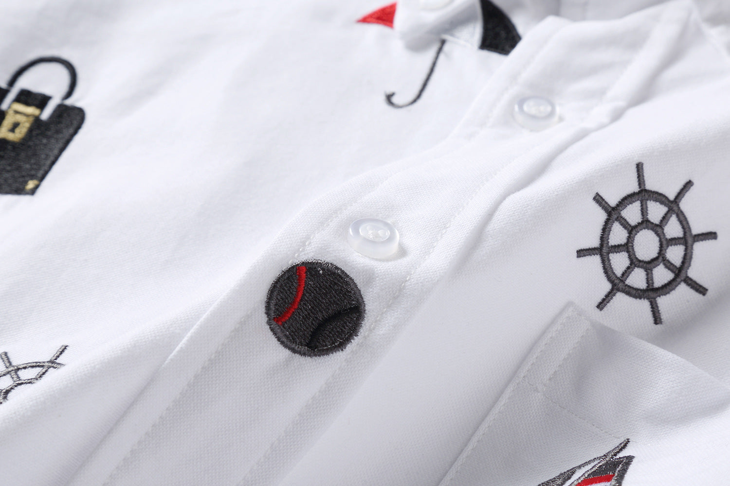 Men's four-stripe inner placket shirt£¨¸±±¾£© THOM TREND