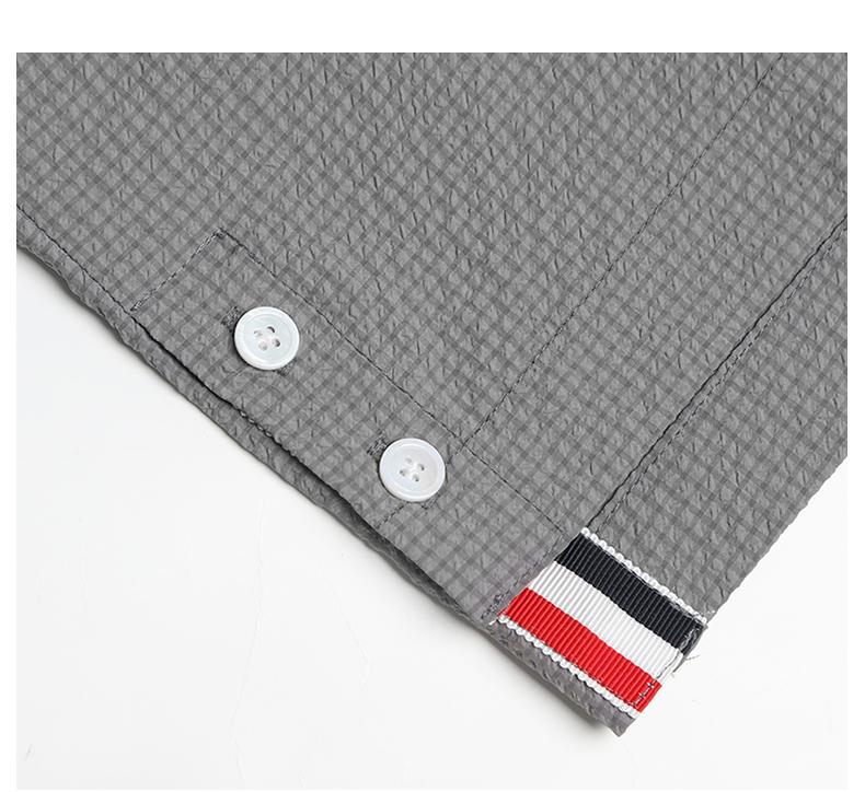 Placket ribbon shirt£¨¸±±¾£© THOM TREND