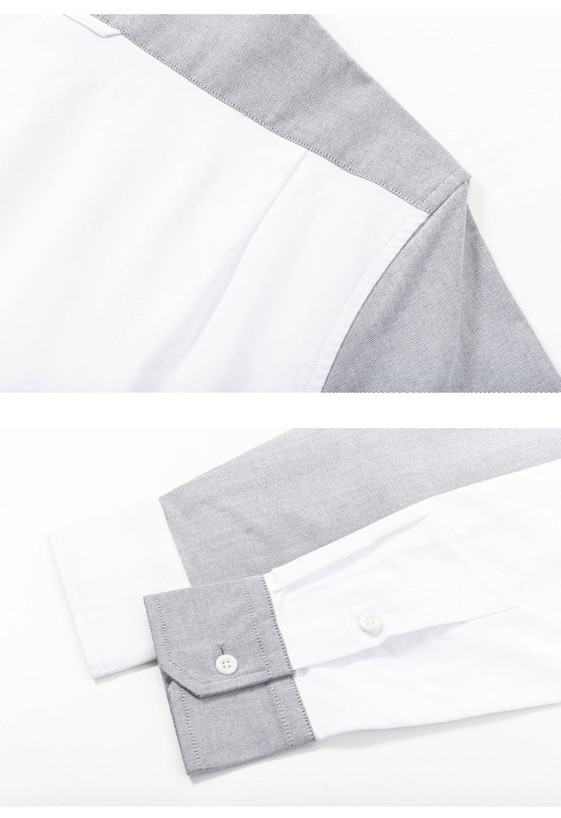 Puppy Print Back Slit Long Sleeve Shirt£¨¸±±¾£© THOM TREND