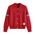 2025SS Double-stitched knitted cardigan THOM TREND