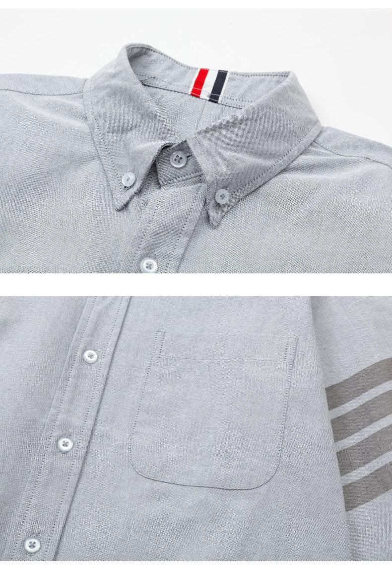 Placket ribbon shirt£¨¸±±¾£© THOM TREND