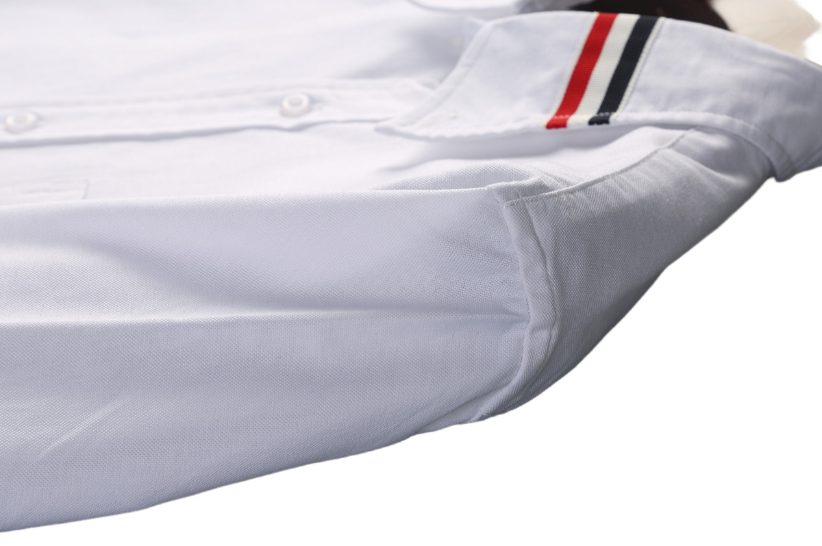 Men's striped short-sleeved shirt£¨¸´Öƣ© THOM TREND