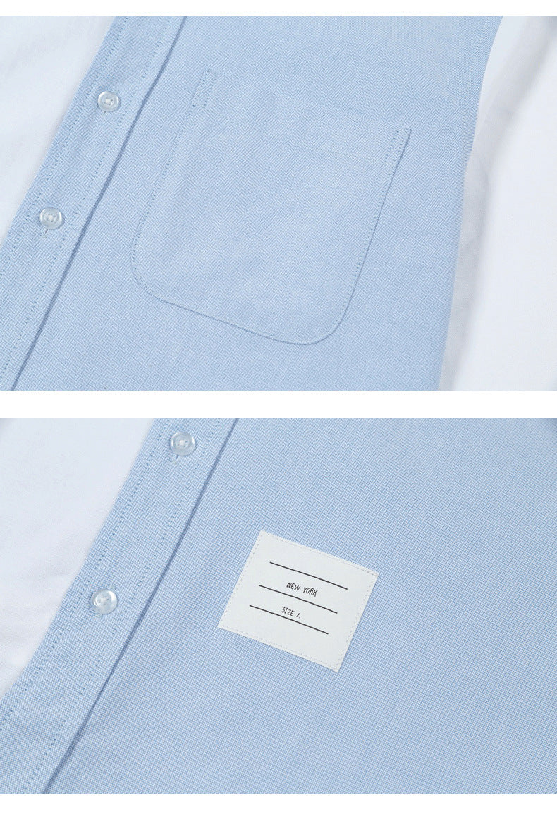 Men's black and white striped shirt£¨¸±±¾£© THOM TREND