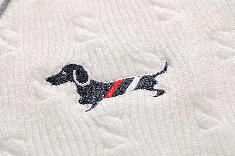 2025SS Puppy Embroidered Sweater Vest