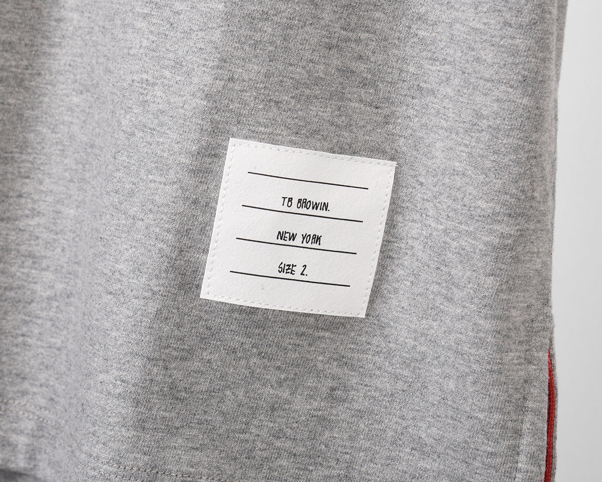 Unisex Striped Short Sleeve T-Shirt£¨¸±±¾£© THOM TREND