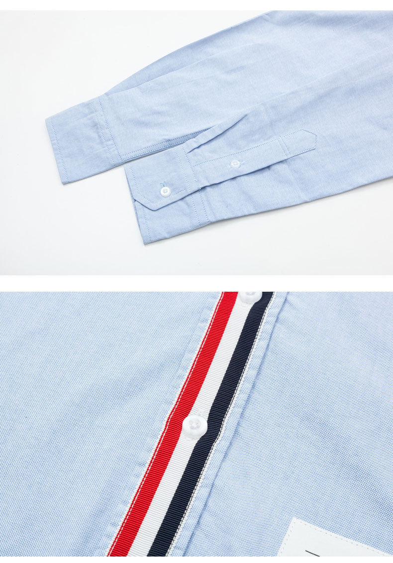 Red, White and Blue Wrap Ribbon Shirt£¨¸±±¾£© THOM TREND