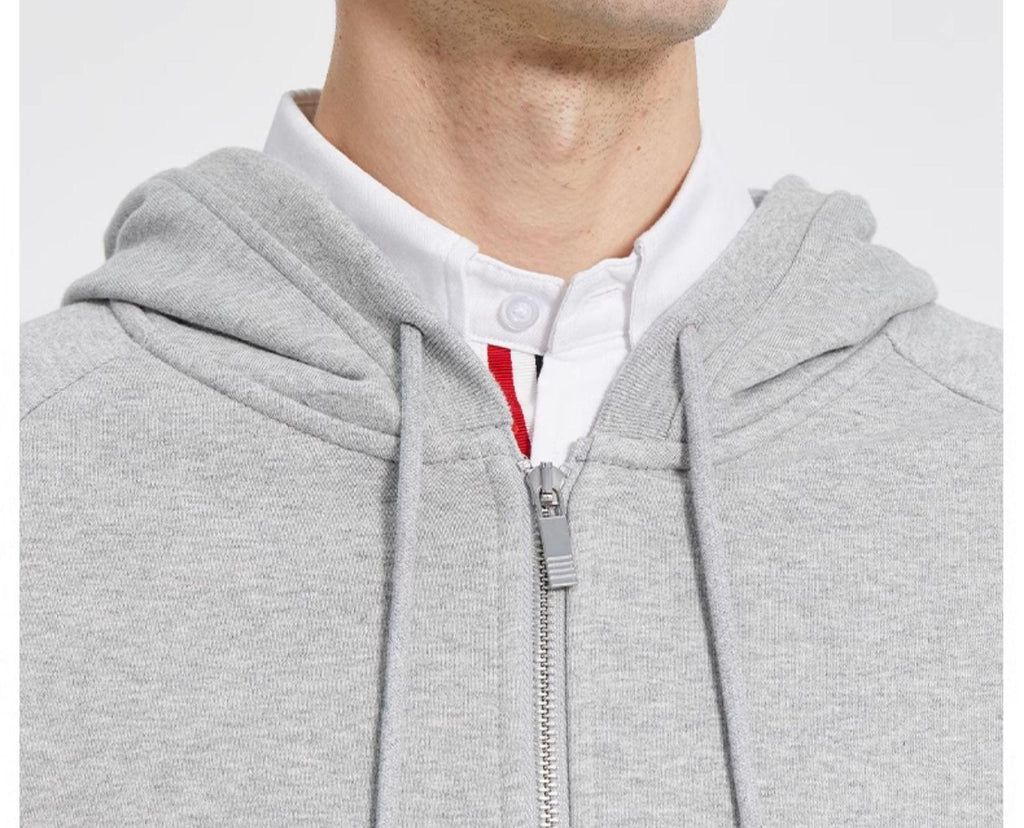 Unisex zip-up hooded jacket THOM TREND