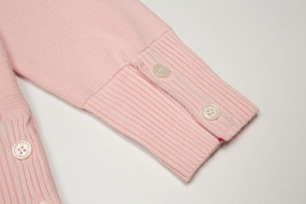 2025SS Classic four-bar cardigan THOM TREND