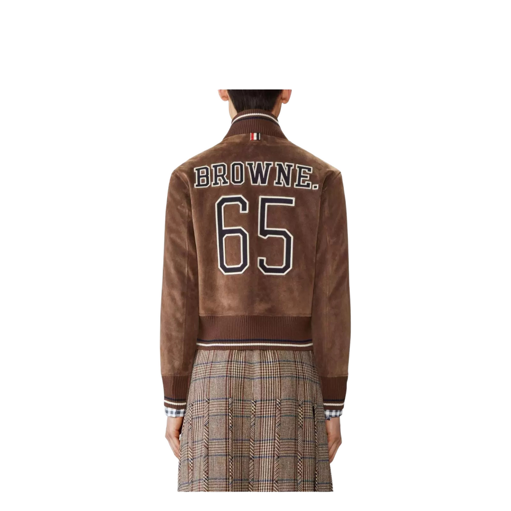 2025 ss Men's suede jacket THOM TREND